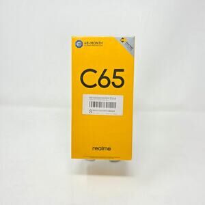 Realme C65 4G LTE Starlight Black - 6GB RAM - 128GB ROM - Unlocked - Global NEW